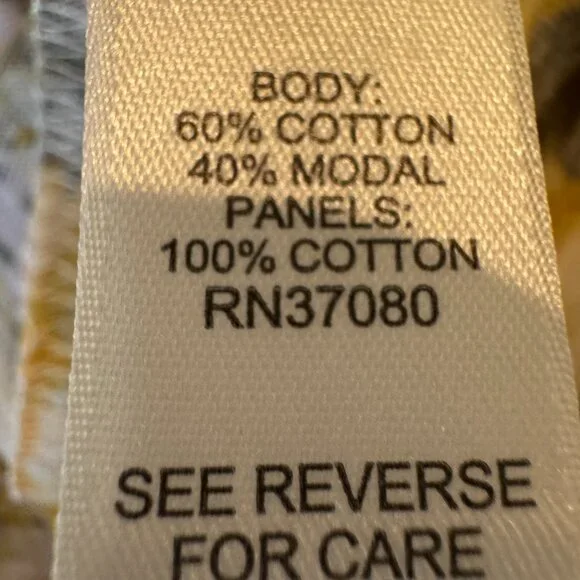 NWT CATO 26/28W Boho Floral Patchwork Eyelet Sleeve Mixed Media Raw Hem Top - Picture 9 of 12